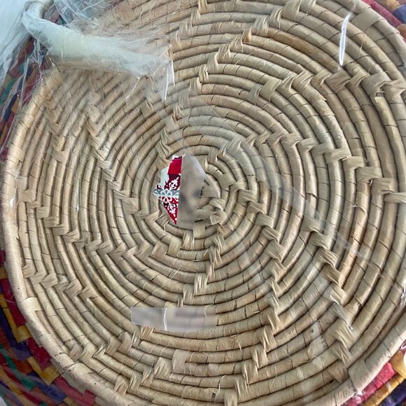 Cloth Napkin Set 6, Woven Chargers, Cloth Napkins, Napkin Rings Brand New NWT - Picture 3 of 6